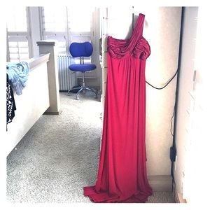 David’s bridal floor length dress